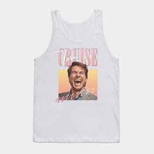 Laughing Tom Cruise - Fan Art Meme Design Tank Top